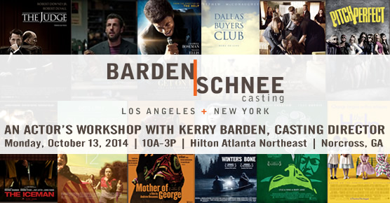 Kerry Barden, Casting Director, Kerry|Schnee - Los Angeles and New York - Urban Mediamakers Film Festival - October 12-18, 2014 - Norcross, GA